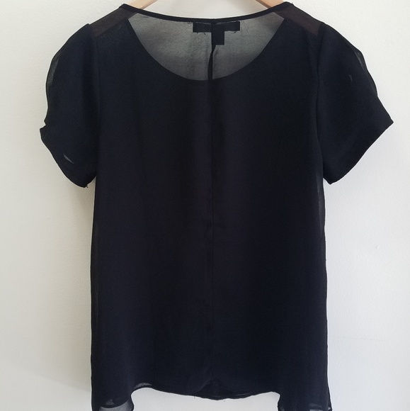 Sheer Black Babydoll Top 🌙 - Picture 3 of 7